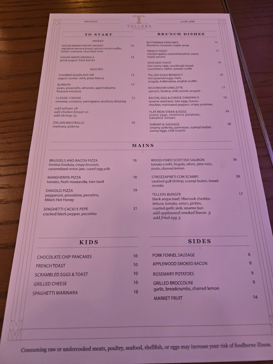 Tellers Menu - Image 4